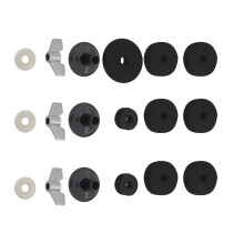 18 Stuks Cymbaalstand Accessoires Voor Drum Hardware 5X0,8X1 Cm
