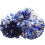 2Pcs Blue PVC Cheer Pom Poms Durable Reusable Performance Props 8