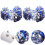 2Pcs Blue PVC Cheer Pom Poms Durable Reusable Performance Props 3