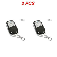 (433 Mhz 2pcs) New 433/315 Mhz Duplicator Copy Wireless Universal Door Code Remote Control Duplicate Key Fob 433MHZ Cloning Gate Garage