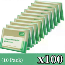 (100pcs) 200/100/50/10PCS Portable Disposable Toilet Seat Cover Waterproof Soluble Toilet Mat Pads Travel Camping Hotel Accessories