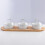 Set Dessertbecher Rund Weiß Für Saucen 9