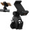 1Ensemble Support Smartphone Rotatif Noir En ABS Pour Pied Microphone 1