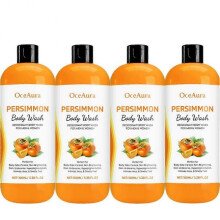 (4pcs) Persimmon Body Wash For Old People Smell Persimmon Soap Body Odor Wash Body