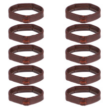 10Stück Leder Uhrenarmbandöse Ersatz Armbandöse Uhrenband Weiche Öse