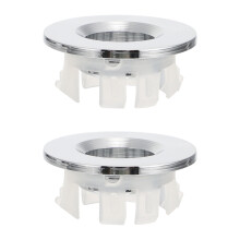 2 Überlauf-Ring Ablaufabdeckungen Für Badewanne Waschbecken