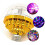 1St Rotierbare Mini LED Bühnenleuchte Gold 8
