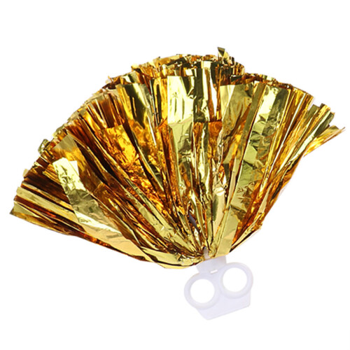 Raindrops Cheerleading Pompons Set Gold Pack 11,8 Zoll 2