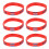 6St Kwalitatieve Country Wristbands Van Silicone 10