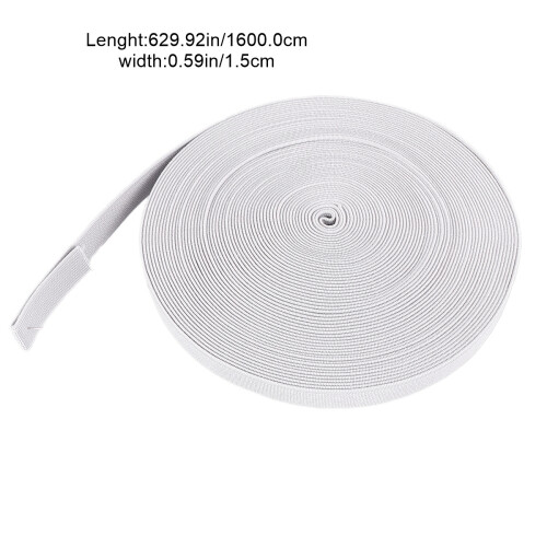 Sewing Elastic Bands Grau 1 Rolle 16 M 1,5 Zoll 1