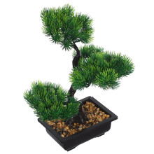 3St Künstlicher Bonsai Baum Topfpflanze Für Schreibtisch Bücherregal