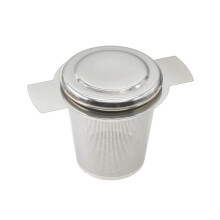 1St Silberner Loseblatt-Tee- Infuser