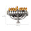 4Stk Hanukkah Esszimmertisch 11