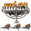 4Stk Hanukkah Esszimmertisch 8