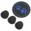 Car Cup Insert Schwarz Silikon 1 Set 9