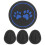 Car Cup Insert Schwarz Silikon 1 Set 3