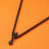 50Pcs Nylon Bungee Deck Loop Tie Down Pad Eye Kit for Kayak Black 8