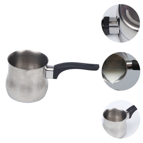 Milk Frothing Pitcher Frother Pitcher Silver For Home Use 1pack 2