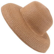 1Chapeau Large Femme Kaki Été Confortable Et Stylé