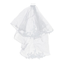 Wedding Veil Cathedral Crème Wit 1 Set