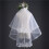 Wedding Veil Cathedral Crème Wit 1 Set 6