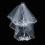 Wedding Veil Cathedral Crème Wit 1 Set 8