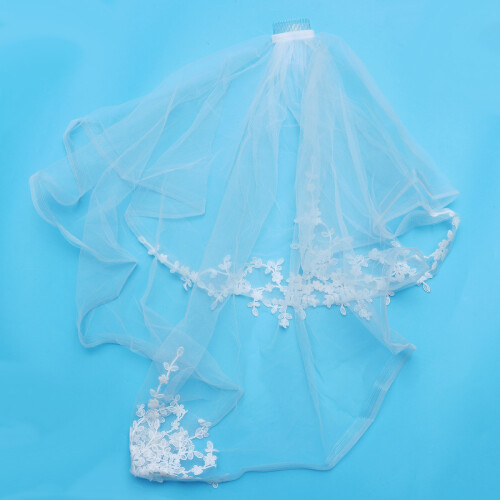 Wedding Veil Cathedral Crème Wit 1 Set 1