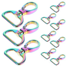 40 D-Ring Schlüsselanhänger Bastelsets Mit Robusten Clips