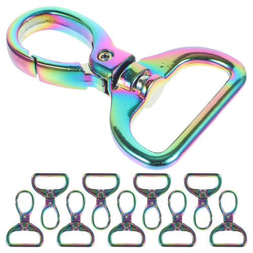 40 D-Ring Schlüsselanhänger Bastelsets Mit Robusten Clips 1