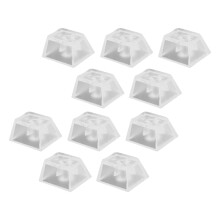 Clear Toetsenafdekkingen Voor Rgb Toetsenbord Transparant Abs 10