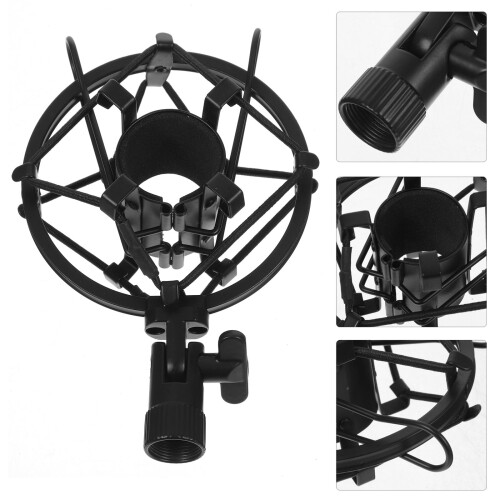 Microfoonhouder Clip 14,5X9,5 Cm Zwart 2