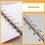 Ringclips Transparant ABS Voor Documenten 36 8