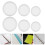 Ringclips Transparant ABS Voor Documenten 36 9