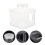 Récipient Portable Large Capacité Transparent Pour Camping 5