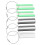 5 Aluminium Reisbagage Handtas Labels 9