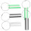 5 Aluminium Reisbagage Handtas Labels 6