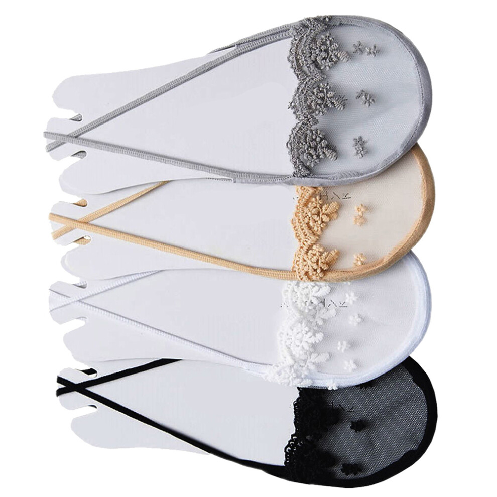 4 Paren Vrouwen Onzichtbare Kant-image