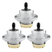 (3Pack) Spindle Assembly for John Deere AM124498 AM131680 AM135349 AM144377 X475 X485 X495 X575 X585 and X595 Lawn Tractors
