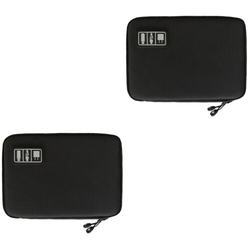 Set Aus 2 Ladekabel Aufbewahrung Organizer 2