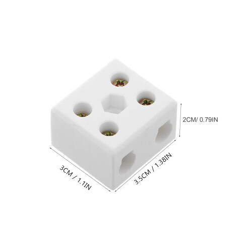 8 Anschlüsse 3,5x3x3 Cm Beige 1