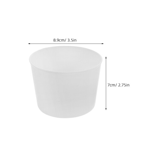 2Pcs PVC Ceiling Fan Covers Universal White Debris Protector Home Use 2
