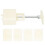 1 Set Dim Sum 3D Kunststoff Modellierform Waschkörper 6