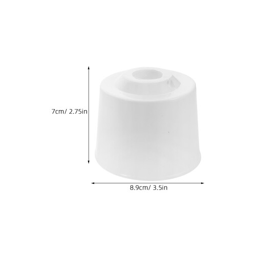 2Pcs PVC Ceiling Fan Covers Universal White Debris Protector Home Use 1