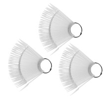 3 Sets Nagelart-Display- , Echte Und Scharfe Übungs-Nägel