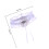 -Satin Brautstrumpfband -Accessoires Mit 3