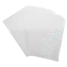 30Stk Holografische, Laminierbare Selbstklebende Aufkleberfolie