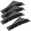 4 Auto Spoiler Ablauf Halter Schwarz 11