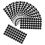 50 LED Licht Abschirm Aufkleber 2,00 x 2,00 x 0,10 cm 9