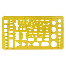 Raindrops Klassenzimmer Zeichenvorlagen Set Kind 22x10,5 Cm