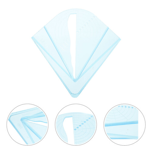 Raindrops Positionering Liniaal Plastic Houtbewerking 1 Stuk 1